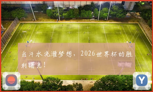 当汗水浇灌梦想，2026世界杯的胜利曙光！