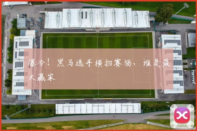 爆冷！黑马选手横扫赛场，谁是最大赢家