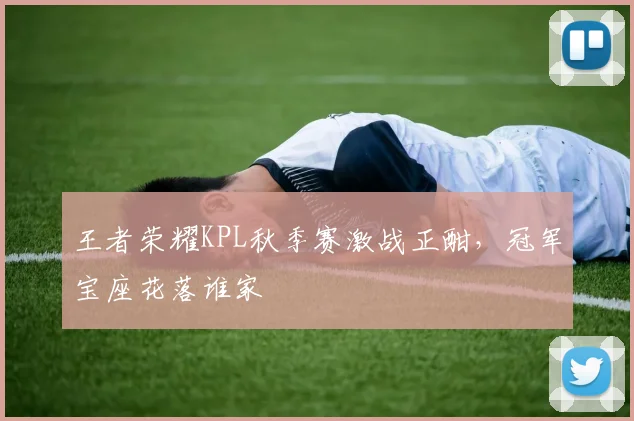 王者荣耀KPL秋季赛激战正酣，冠军宝座花落谁家